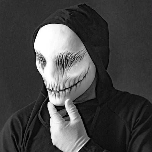 Ghost Horror Mask of the Damned Latex