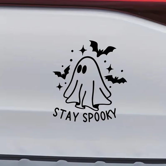 Car Body Halloween Ghost / Bat Reflective Sticker