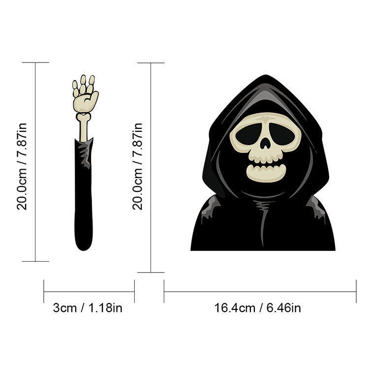 Halloween Rear Windshield Wiper Appliques