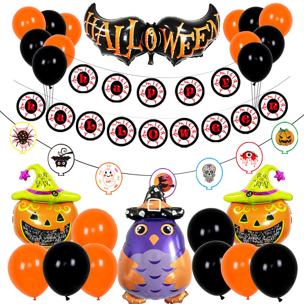 Halloween Party Ballon Set 3 styles 27pcs