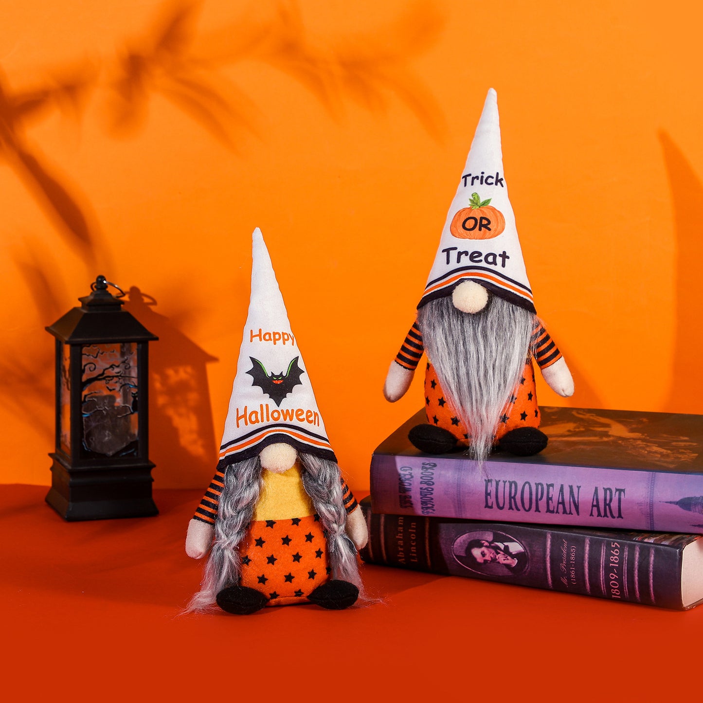 Halloween Bat/ Pumpkim Gnome