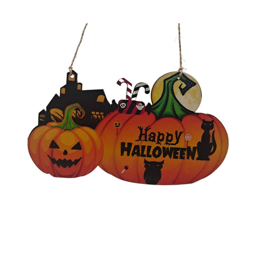 Halloween Wooden Hanging Decorations Various styles
