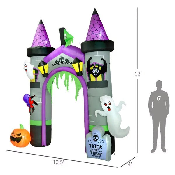 12ft Castle Arch Entry Inflatable