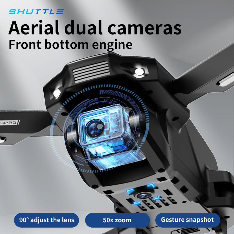 H31 Foldable VR Drone – HD Camera, 360 Flip, Altitude Hold & Dual Batteries