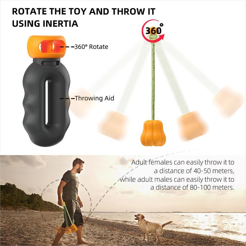 Toy for Medium/Large Aggressive Chewers Tug Of War indoor And Outdoor Halloween Indestructible