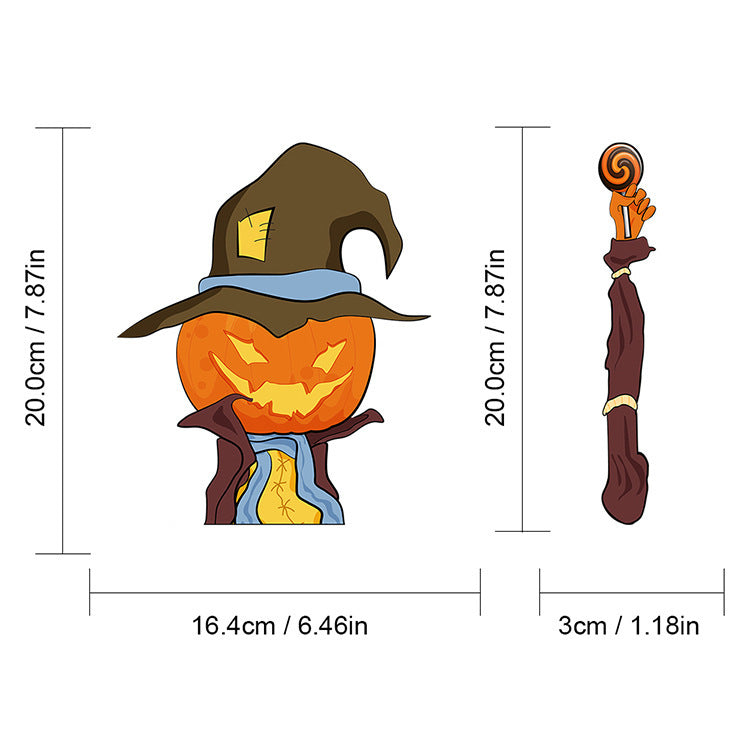 Halloween Rear Windshield Wiper Appliques