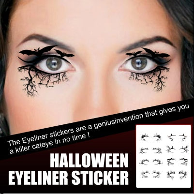 Halloween Eye Makeup Stickers