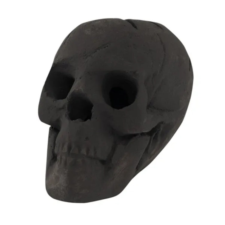 Realistic Fire Pit Skull