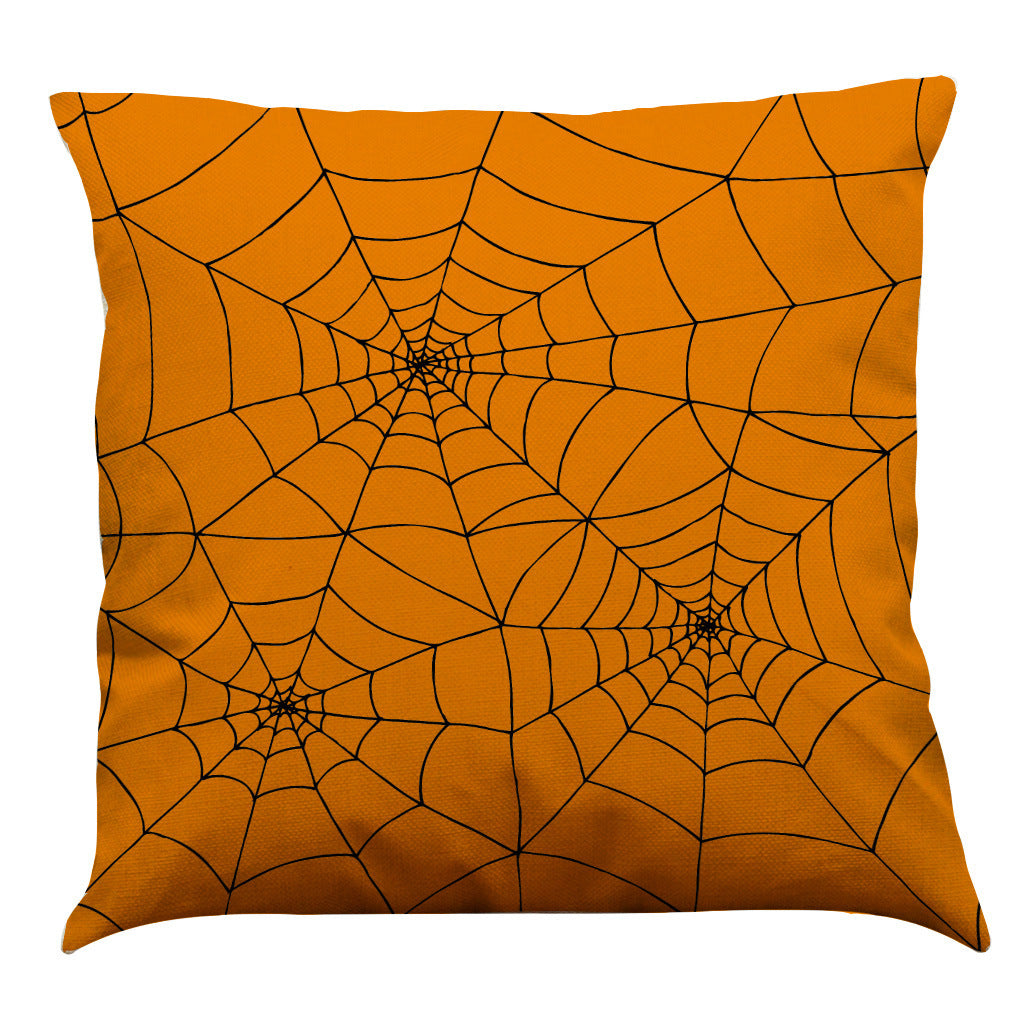 Halloween Cotton Linen Sofa / Car Cushion Pillowcase