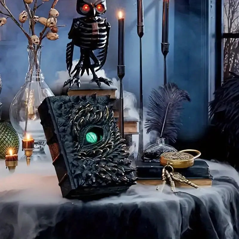 One-Eyed Monster Resin Statue for Halloween Decor