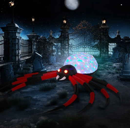 11.8 FT Outdoor Inflatable Spider w/ LED Lights
