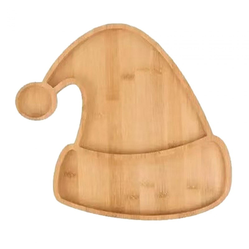 Santa Hat Wooden Serving Tray