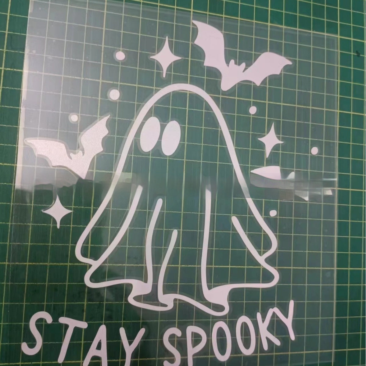 Car Body Halloween Ghost / Bat Reflective Sticker