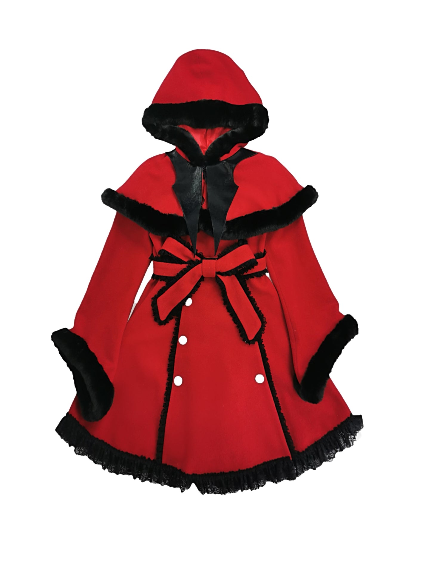 Christmas Sacrificial Gothic Style Dark Women's Cloak