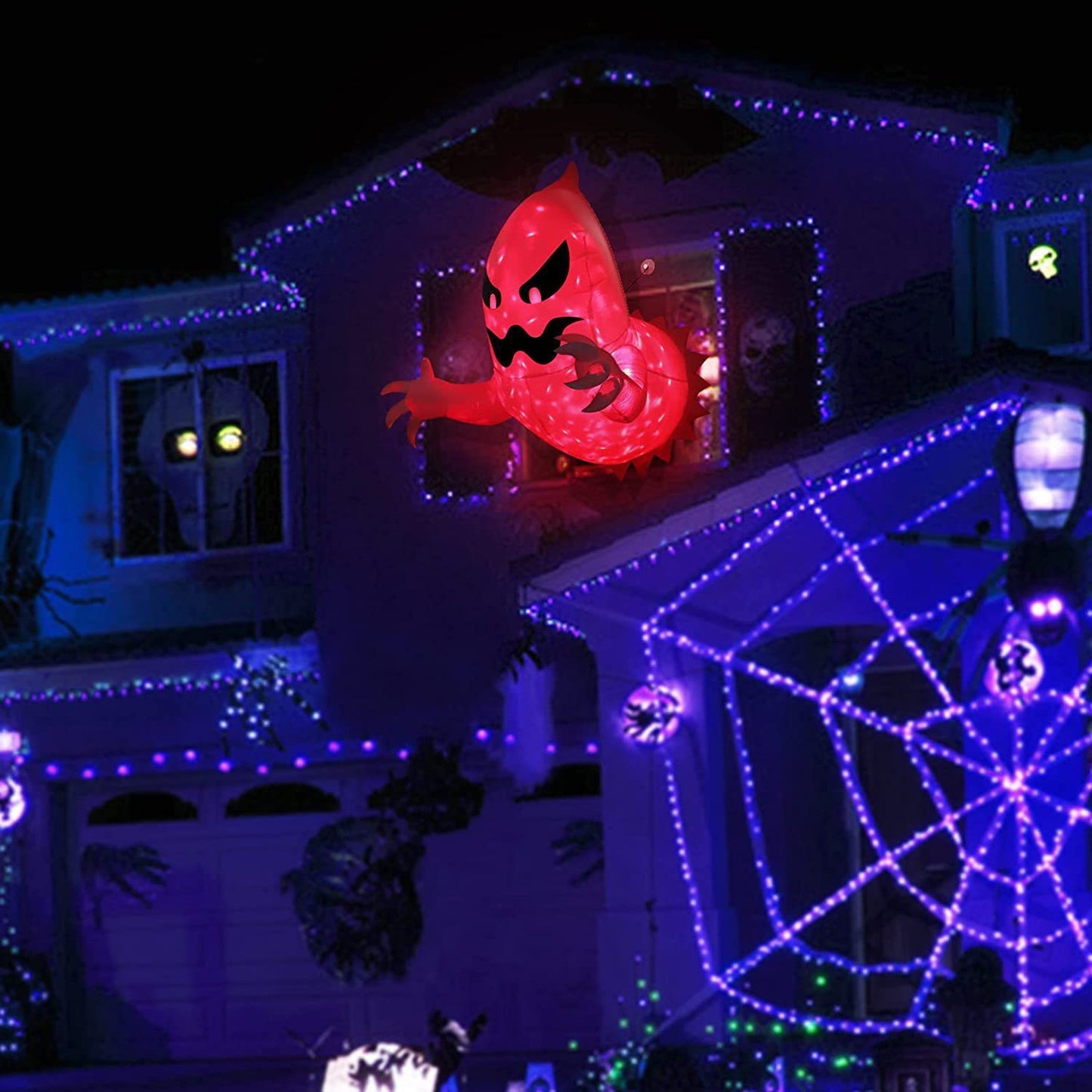 New Halloween Inflatable Outdoor Window Ghost Horror
