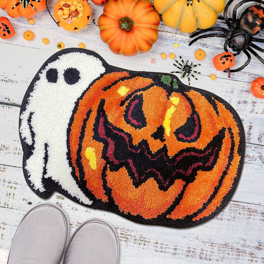 Halloween Ghost Super Soft Absorbent Non-slip Carpet