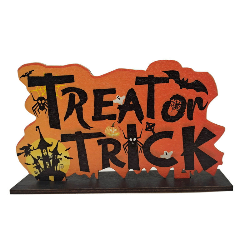 Halloween Wooden Hanging Decorations Various styles
