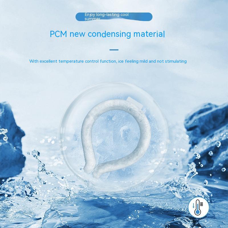 Portable Cooling Neck Ring – Reusable Ice Cold Collar for Outdoor Sports