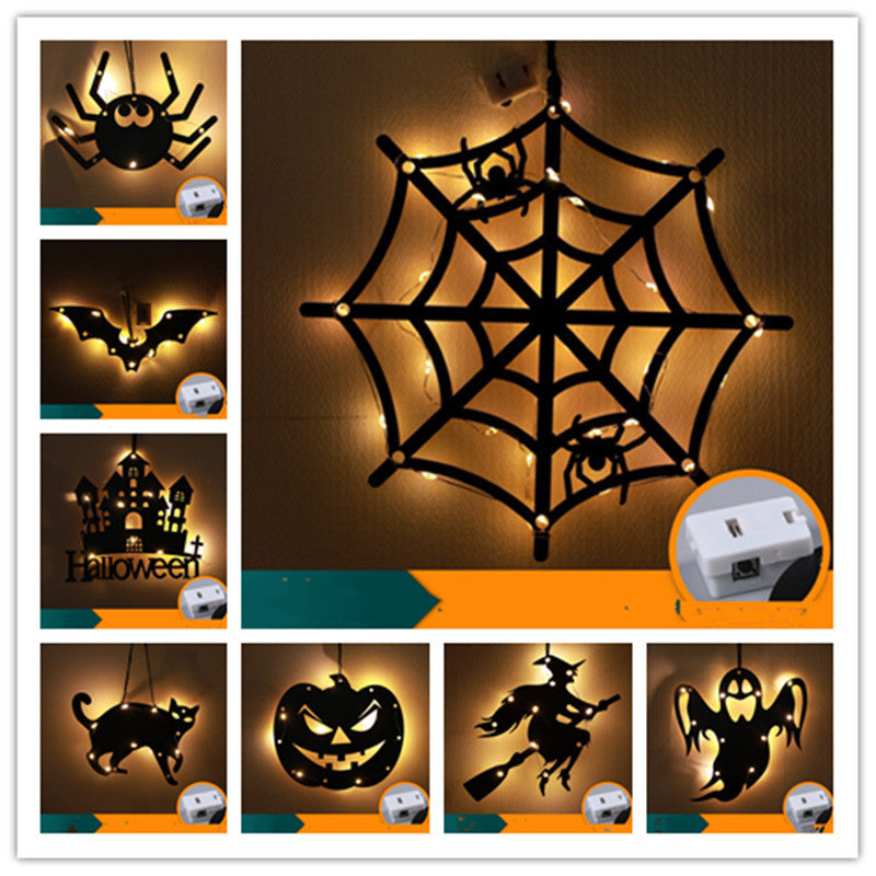 Halloween LED Decorative Illuminated Halloween Figures  Home Decor Lamps