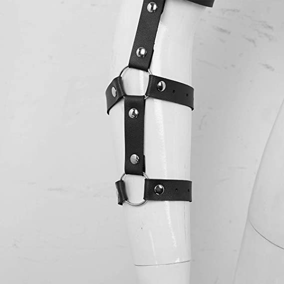 Men's Arm Shoulder Leather Strap Performance Costumes
