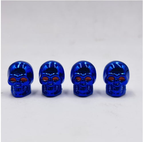 Skull Tire Valve Stem Covers