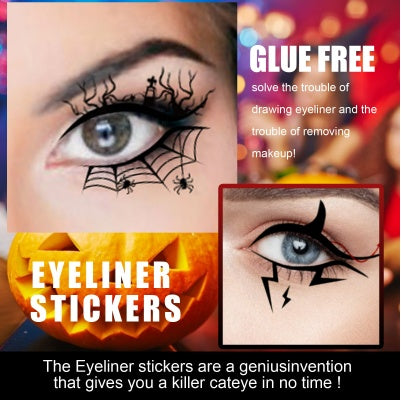 Halloween Eye Makeup Stickers