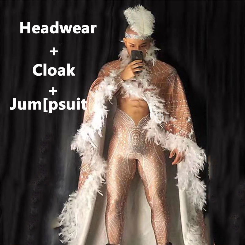 Baroque Carnivale/Mardi Gras Performance Suit