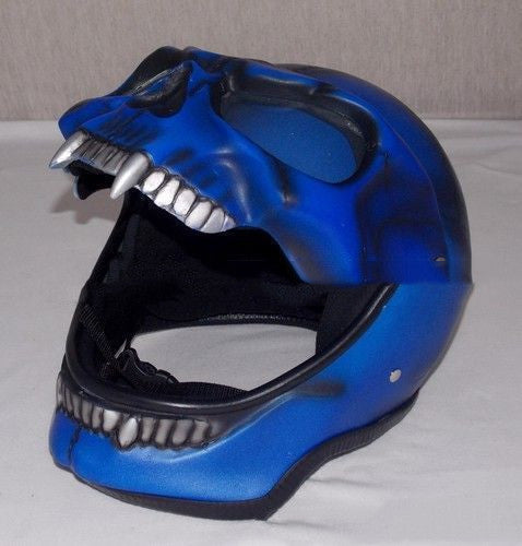 Helmet-Style Skull Latex Mask